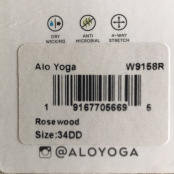 ALO Yoga Pink Sports Bra - Picture 5 of 5